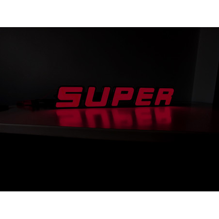 SUPER SVJETLJENI CRVENI LED SCANIA EMBLEM