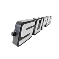 SUPER zeleny podsvícený emblem LED 2