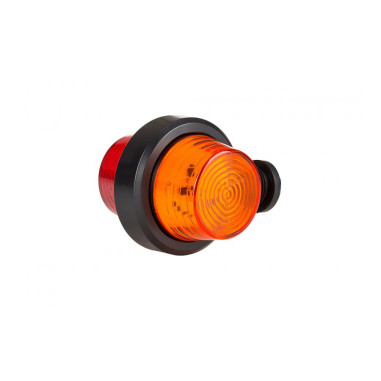 LAMPADA DI SEGNALAZIONE A LED ROSSO-ARANCIO OLD SCHOOL LD 2622