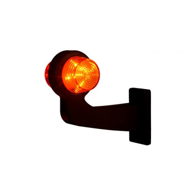 RECHTER LED-ONTLICHTINGSLAMP ORANJE-ROOD OUDE SCHOOL LD 2621