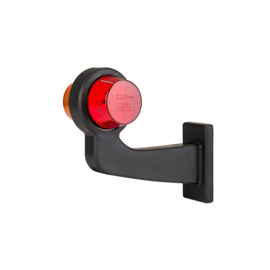LAMPE DE SIGNALISATION À LED ORANGE-ROUGE CÔTÉ GAUCHE OLD SCHOOL LD 2620