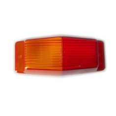 ORANJE RODE DUBBELE BRANDERLAMP