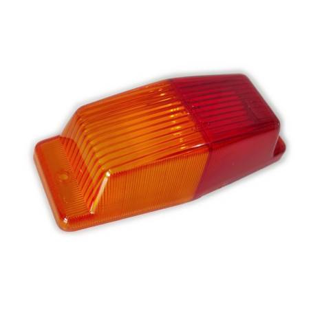 ORANJE RODE DUBBELE BRANDERLAMP