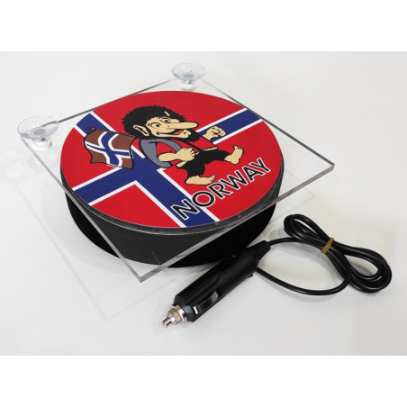 LIGHTBOX 17x17 TROLL NORWAY LED TABLET DELUXE