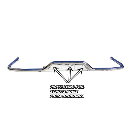 IVECO S-WAY TUYAUX EN ACIER INOXYDABLE SOUS LE PARE-CHOCS AVEC MOUSTACHE