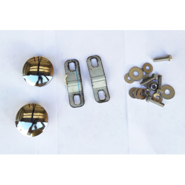 RENAULT GAMMA T TUBAZIONI IN ACCIAIO INOX SOTTO IL PARAURTI CON BAFFI