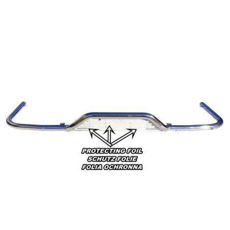 RENAULT RANGE T ROZSDAMENTES ACÉL CSÖVEK A LÖKHÁRÍTÓ ALATT BAJUSSZAL