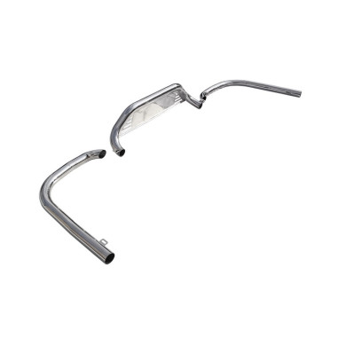 VOLVO FH4 bumper bars side + plate stainless