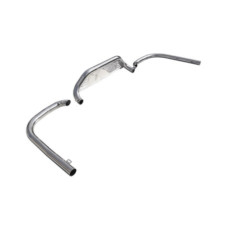 VOLVO FH4 bumper bars side + plate stainless