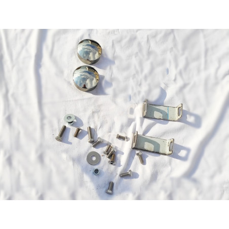 VOLVO FH4 bumper bars side + plate stainless