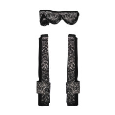 GRIJZE DEENSE STIJL PLUCHE GORDIJNEN DP03