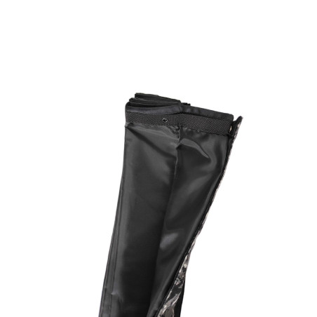 GRIJZE DEENSE STIJL PLUCHE GORDIJNEN DP03