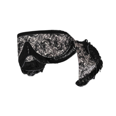 RIDEAUX EN PELUCHE GRIS DE STYLE DANOIS DP03