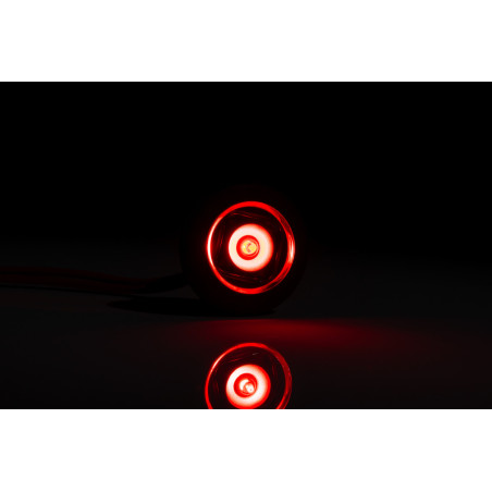 INDICATORE LUMINOSO A LED ROSSO PREMUTO FT-074 C