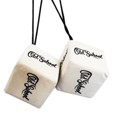 DADOS DE PELUCHE PAR OLD SCHOOL