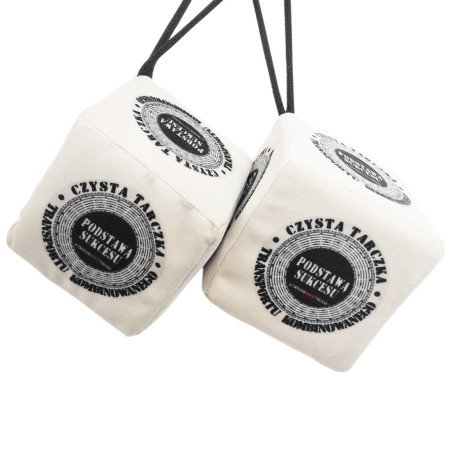 PLUCHE KUBUS SCHOON SCHILD