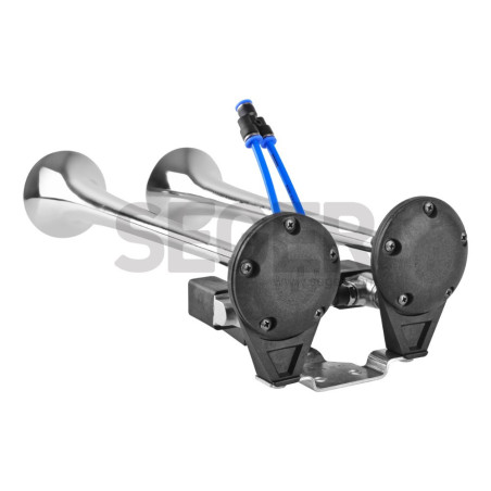 NEUMÁTICO FANFARRIA DOBLE 24V CROMO 2TON SEGER