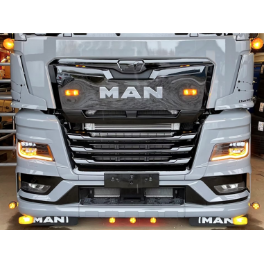 MAN TGX 2020+ POMARAŃCZOWE ŚWIATŁA JAZDY DZIENNEJ ZESTAW MODUŁÓW