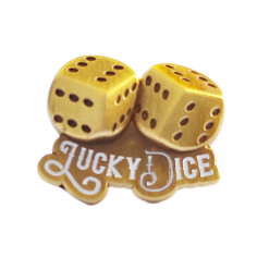 LUCKY DICE PIN