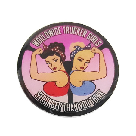 PIN PRZYPINKA WORLDWIDE TRUCKER GIRLS