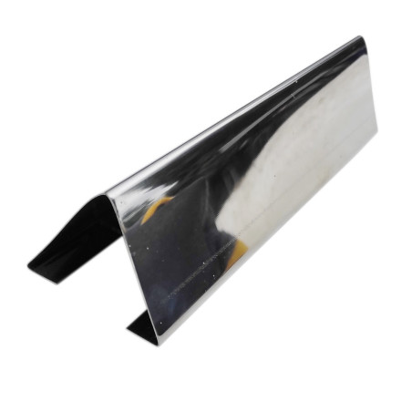 Juego de 4 pirámides de acero inoxidable FYR de 20 cm