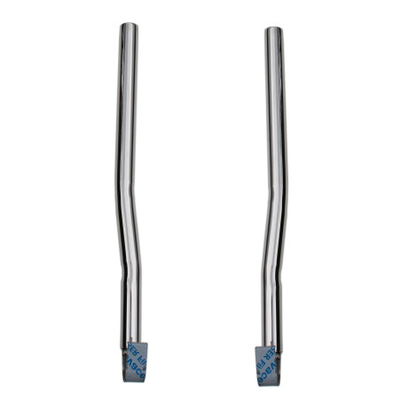 Flag pole corner vertical bars stainless
