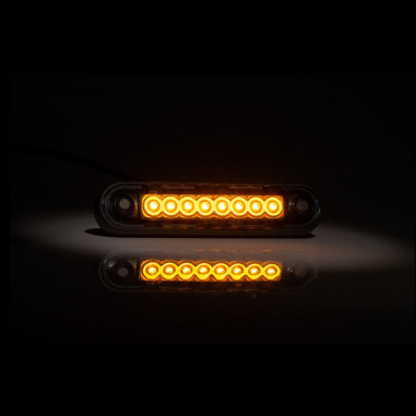 LAMPE DE MARQUAGE À LEDS ORANGE FONCÉ DE LONGUE DURÉE